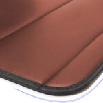 5-SOGA 2X Leather Car Boot Collapsible Foldable Trunk Cargo Organizer Portable Storage Box Coffee Small