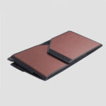 6-SOGA 2X Leather Car Boot Collapsible Foldable Trunk Cargo Organizer Portable Storage Box Coffee Small