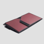 6-SOGA Leather Car Boot Collapsible Foldable Trunk Cargo Organizer Portable Storage Box Red Small