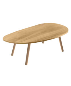 1-SOGA 80x40cm Stone Pattern Living Room Nordic  Coffee Table Modern Style
