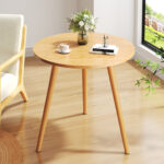 8-SOGA 2X 60x60cm Walnut Small Side Coffee Table Living Room Balcony Home D?cor Style