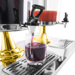 6-SOGA 2X Single 8L Stainless Steel Dispenser Beverage Juicer Transparent Commercial Drink Container Jug