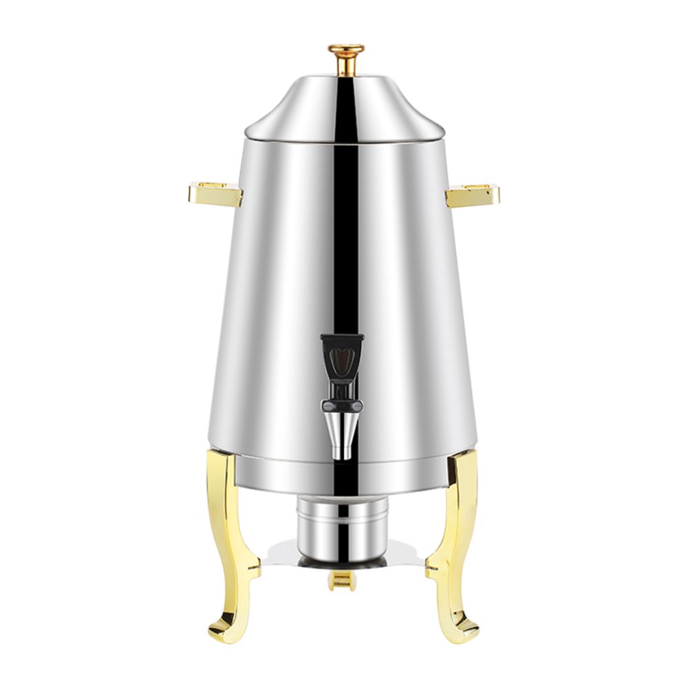 1-SOGA Stainless Steel Dispenser Beverage Juicer Commercial Buffet Drink Container Jug with Side Handles