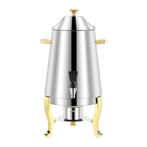 1-SOGA Stainless Steel Dispenser Beverage Juicer Commercial Buffet Drink Container Jug with Side Handles