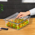 7-SOGA Clear Gastronorm 1/1 GN Lid Food Tray Top Cover Bundle of 2
