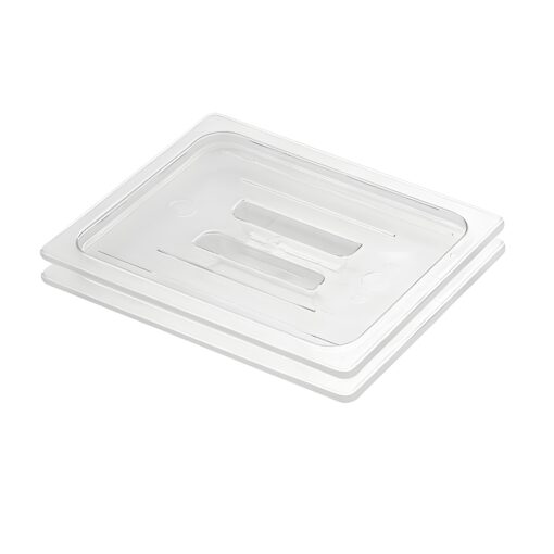 1-SOGA Clear Gastronorm 1/2 GN Lid Food Tray Top Cover Bundle of 2