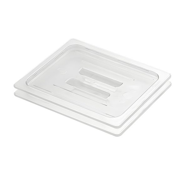 1-SOGA Clear Gastronorm 1/2 GN Lid Food Tray Top Cover Bundle of 2