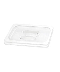 1-SOGA Clear Gastronorm 1/3 GN Lid Food Tray Top Cover Bundle of 2