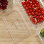 7-SOGA Clear Gastronorm 1/3 GN Lid Food Tray Top Cover Bundle of 4