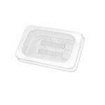 1-SOGA Clear Gastronorm 1/6 GN Lid Food Tray Top Cover Bundle of 2