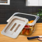 7-SOGA Clear Gastronorm 1/6 GN Lid Food Tray Top Cover Bundle of 6