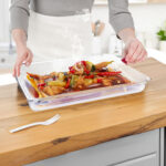 6-SOGA 65mm Clear Gastronorm GN Pan 1/1 Food Tray Storage Bundle of 2