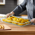 7-SOGA 65mm Clear Gastronorm GN Pan 1/1 Food Tray Storage Bundle of 2