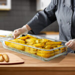 6-SOGA 150mm Clear Gastronorm GN Pan 1/1 Food Tray Storage Bundle of 6