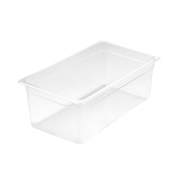 1-SOGA 200mm Clear Gastronorm GN Pan 1/1 Food Tray Storage