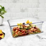 2-SOGA 200mm Clear Gastronorm GN Pan 1/1 Food Tray Storage Bundle of 4