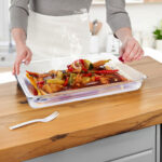 6-SOGA 65mm Clear Gastronorm GN Pan 1/2 Food Tray Storage Bundle of 2