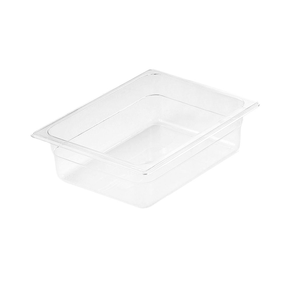 1-SOGA 150mm Clear Gastronorm GN Pan 1/2 Food Tray Storage