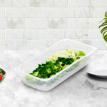 2-SOGA 65mm Clear Gastronorm GN Pan 1/3 Food Tray Storage Bundle of 4