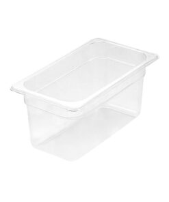 1-SOGA 150mm Clear Gastronorm GN Pan 1/3 Food Tray Storage