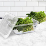 2-SOGA 65mm Clear Gastronorm GN Pan 1/6 Food Tray Storage Bundle of 2 with Lid