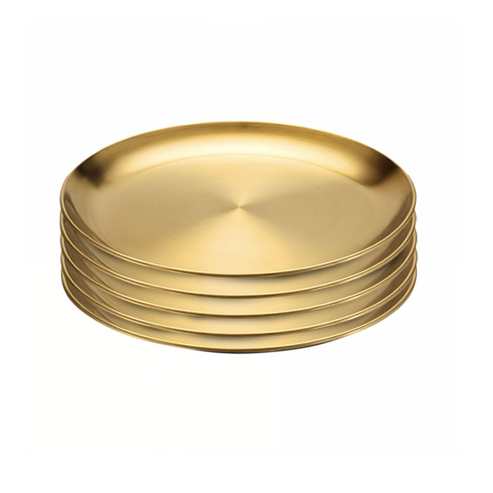 1-SOGA 26cm Premium Gold Grilling Plate  Durable