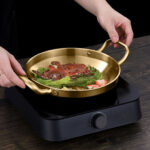 Gold Plated 202 Material Stainless Steel and Kitchen essentials