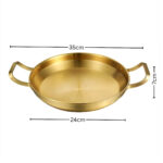 Gold Plated 202 Material Stainless Steel and Kitchen essentials