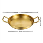 Gold Plated 202 Material Stainless Steel and Kitchen Essential