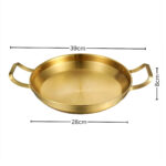 Gold Plated 202 Material Stainless Steel and Kitchen Essential