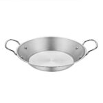1-Soga 21cm Signature Dry Pot crafted with 201 Material in Silver Color For Kitchen Essential