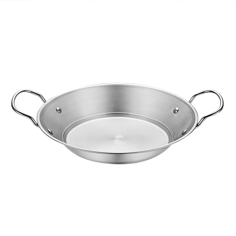 1-Soga 29cm Signature Dry Pot crafted with 201 Material in Silver Color and for Kitchen Essential