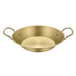 1-Soga 21cm Signature Dry Pot And crafted with 201 Material in Gold for Kitchen Essential