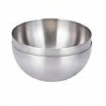 1-SOGA 15cm Elegant Silver Salad Bowl with Model 201 A Versatile Kitchen Essential