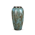 1-SOGA 35x17cm Light Blue Large Ceramic Flower Vase Elegant Living Room Home Decor