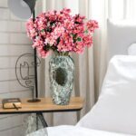 6-SOGA 35x17cm Green Large Ceramic Flower Vase Elegant Living Room Home Decor