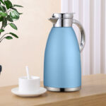 3-Soga 1.8L Blue Color 3-Layer Vacuum Insulated Stainless Steel Flask  Ideal for Home and Office