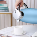 5-Soga 1.8L Blue Color 3-Layer Vacuum Insulated Stainless Steel Flask  Ideal for Home and Office
