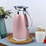2-Soga 1.8L Rose Color 3-Layer Vacuum Insulated Stainless Steel Flask  Ideal for Home and Office