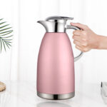 4-Soga 1.8L Rose Color 3-Layer Vacuum Insulated Stainless Steel Flask  Ideal for Home and Office