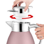 7-Soga 1.8L Rose Color 3-Layer Vacuum Insulated Stainless Steel Flask  Ideal for Home and Office