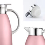 8-Soga 1.8L Rose Color 3-Layer Vacuum Insulated Stainless Steel Flask  Ideal for Home and Office