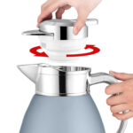 7-Soga 2.3L Blue Color 3-Layer Vacuum Insulated Stainless Steel Flask  Ideal for Home and  Office