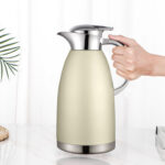 4-Soga 2.3L Gold Color 3-Layer Vacuum Insulated Stainless Steel Flask  Ideal for Home and office