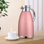 3-Soga 2.3L Rose Color 3-Layer Vacuum Insulated Stainless Steel Flask  Ideal for Home and office Office