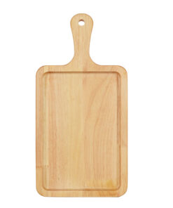 1-SOGA 30cm Rectangle Premium Wooden Oak Food Serving Tray Charcuterie Board Paddle Home Decor