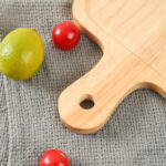 6-SOGA 35cm Rectangle Premium Wooden Oak  Food Serving Tray Charcuterie Board Paddle Home Decor