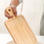 7-SOGA 2X 35cm Rectangle Premium Wooden Oak  Food Serving Tray Charcuterie Board Paddle Home Decor