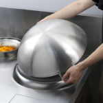 7-SOGA 50cm Stainless Steel Kitchen Cooking Wok with 2 Sturdy Handles