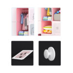 5-SOGA 6 Cubes Pink Portable Wardrobe Divide-Grid Modular Storage Organiser Foldable Closet